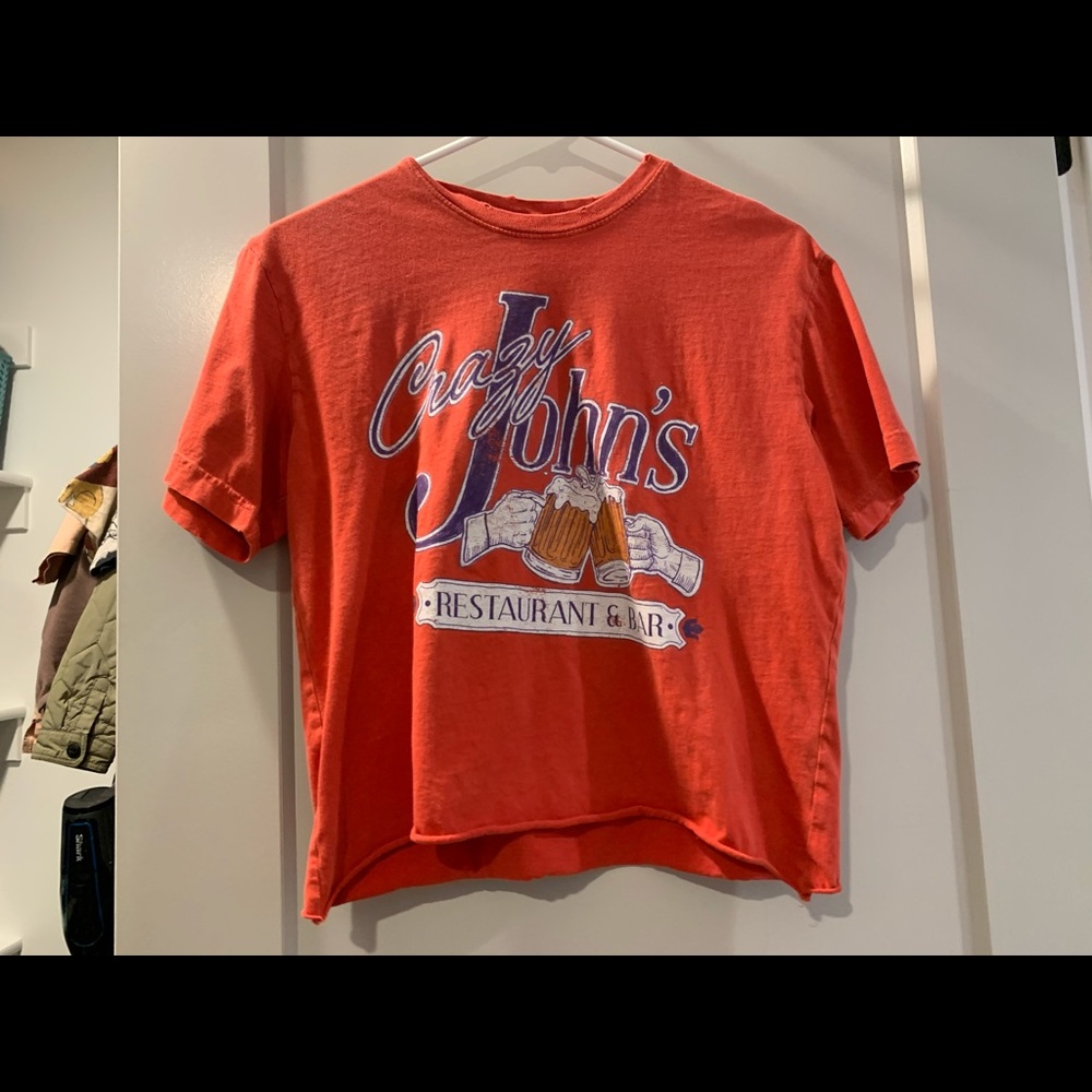 Graphic Tee. American highway from buckle